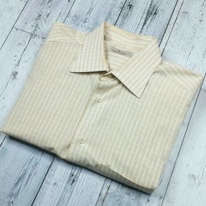 Ermenegildo Zegna Beautiful Men's Dress Shirt Size 39/15.5 M/L Long Sleeve NICE